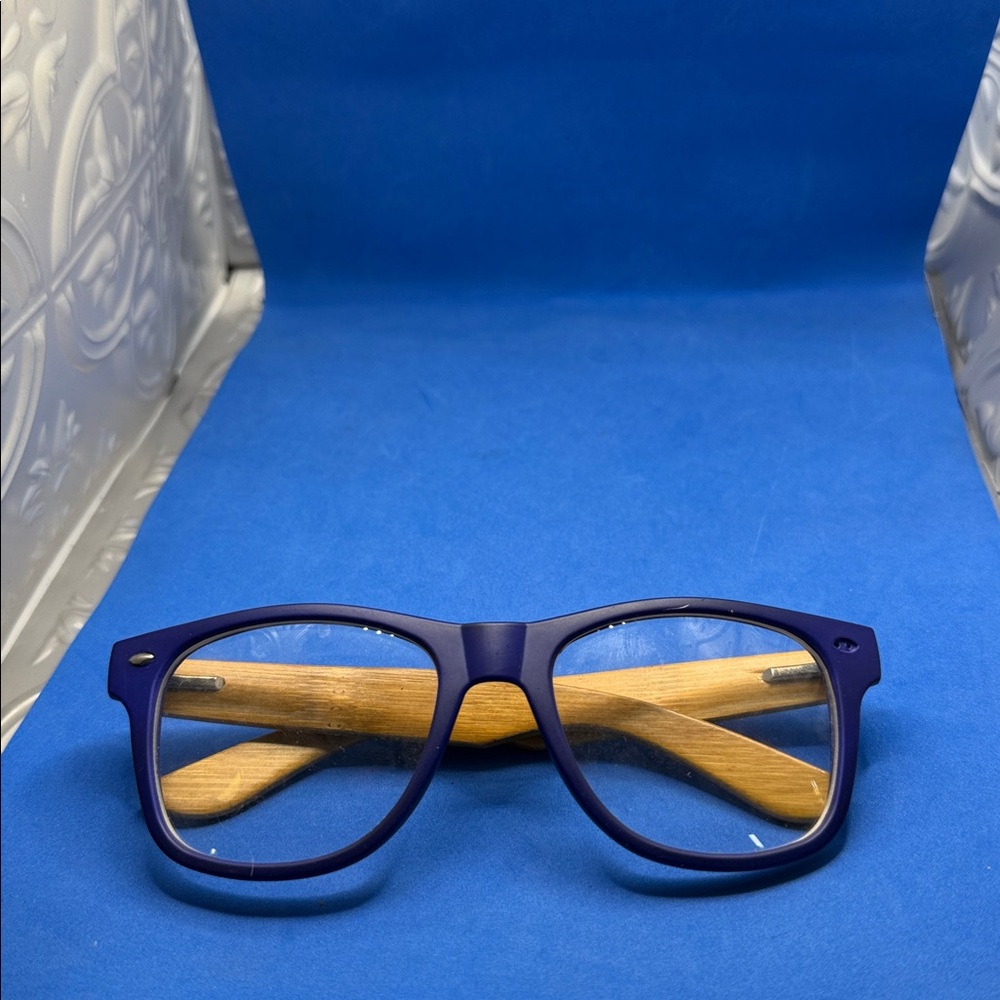 Bamboo Wood Sunglasses unisex Eyewear Carpentier Clear Lens SILVANO Glasses
